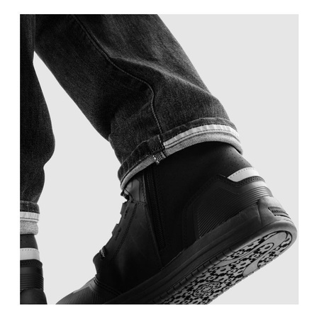 Spodnie jeans REBELHORN BRONCO MONOLAYER WASHED BLACK czarny