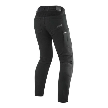 Jeansy motocyklowe Rebelhorn VANDAL TWILL czarny