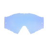 Gogle motocyklowe IMX Sand Black Matt/Blue - Szyba Blue Iridium + Clear (2 Szyby W Zestawie)
