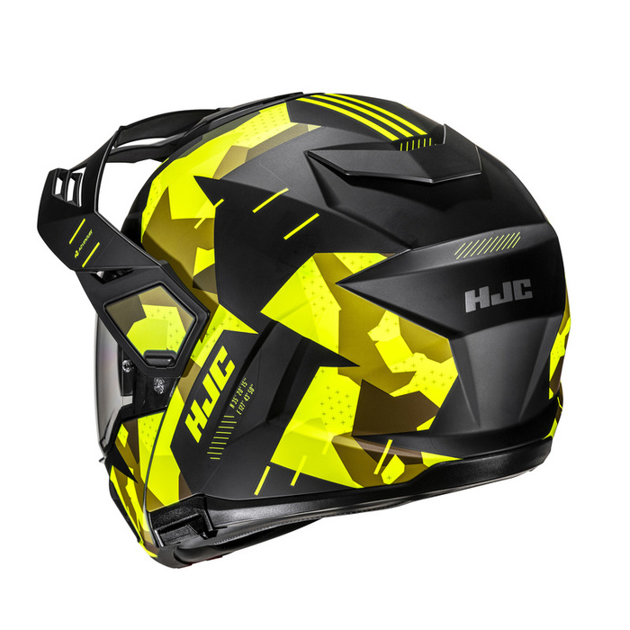 Kask motocyklowy HJC I80 Roki czarny/żółty