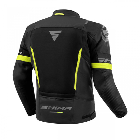 Kurtka motocyklowa tekstylna Shima SOLID 2.0 VENT fluo
