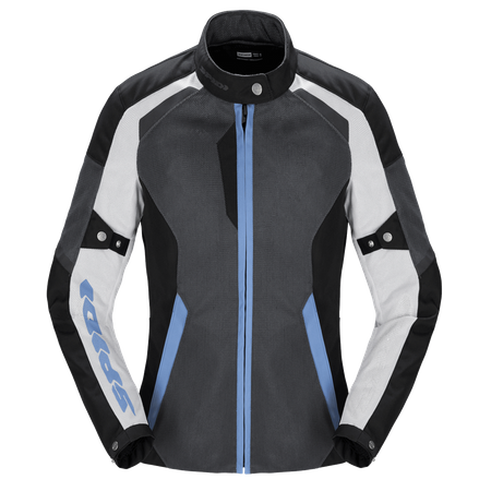 Kurtka motocyklowa damska SPIDI TEK NET LADY GRAY/WHITE/PROVENCE szary biały niebieski