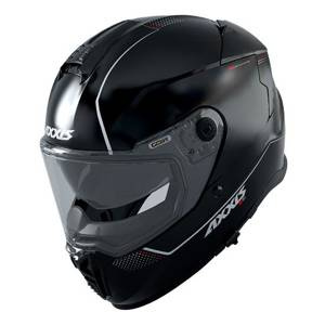 Kask motocyklowy AXXIS HAWK SOLID MATT BLACK czarny mat