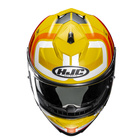 Kask motocyklowy HJC I71 Viz żółty/czerwony