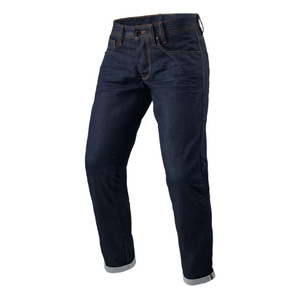 Jeansy motocyklowe REVIT LEWIS SELEVEDGE DARK BLUE niebieski