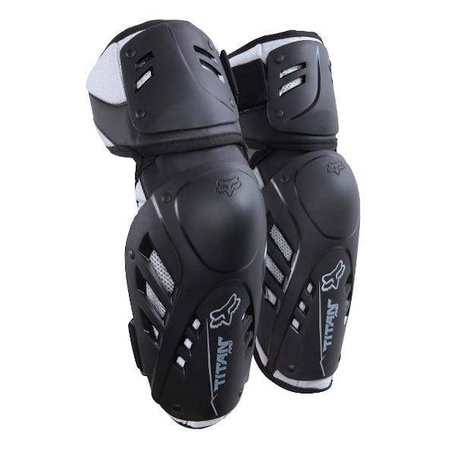 Ochraniacze motocyklowe łokci FOX TITAN PRO ELBOW BLACK czarny biały