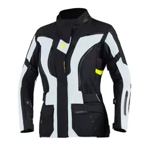 Damska kurtka motocyklowa tekstylna Rebelhorn HARDY II szary-czarny