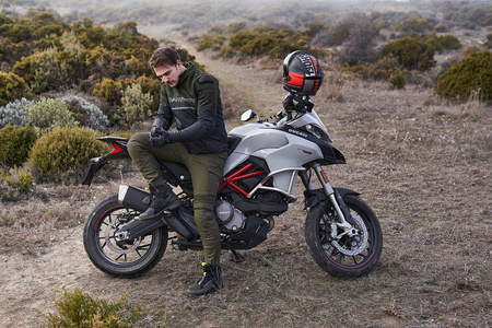 Kurtka motocyklowa tekstylna miejska Shima DRIFT khaki