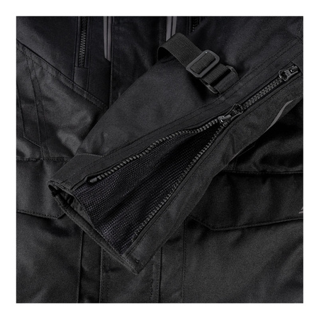 Kurtka motocyklowa tekstylna OZONE TOUR III czarna