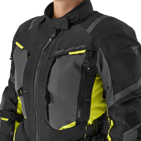 Damska kurtka motocyklowa tekstylna miejska Shima HERO 2.0 fluo