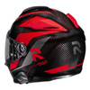 Kask motocyklowy integralny HJC RPHA 71 Hamil Carbon czarny/czerwony