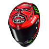 Kask motocyklowy integralny sportowy HJC RPHA 1 Quartararo czarny/czerwony