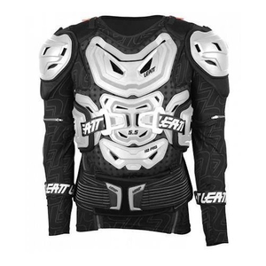 Zbroja motocyklowa LEATT 5.5 WHITE czarny biały