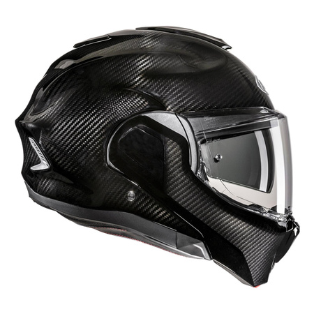 Kask motocyklowy HJC F100 Carbon Solid czarny