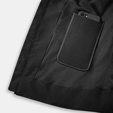 Kurtka motocyklowa VORG NANO BLACK czarny