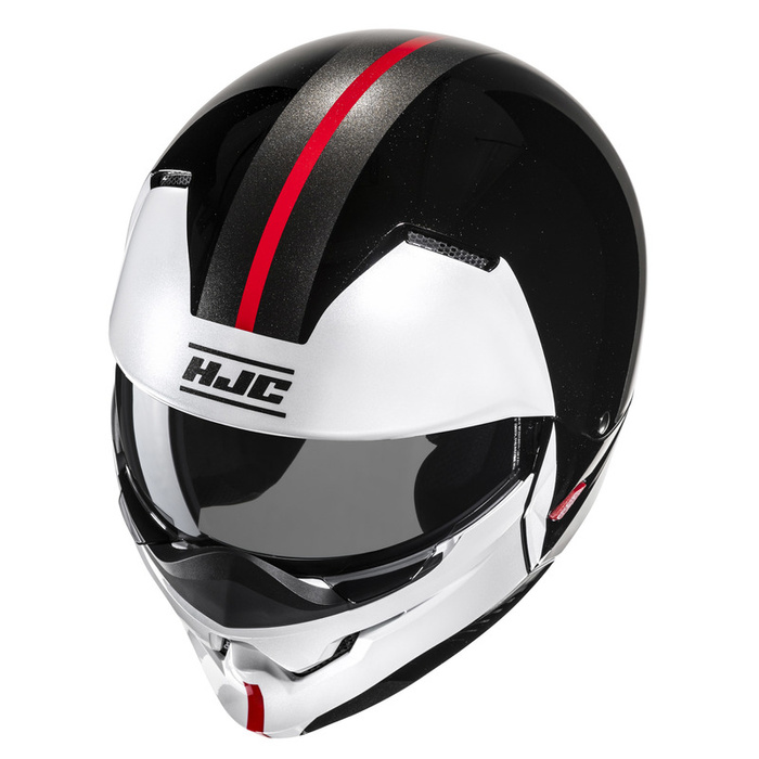 Kask motocyklowy otwarty HJC I20 Vena czarny/biały