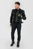 Kurtka motocyklowa tekstylna miejska/sportowa Shima SOLID 2.0 VENT fluo