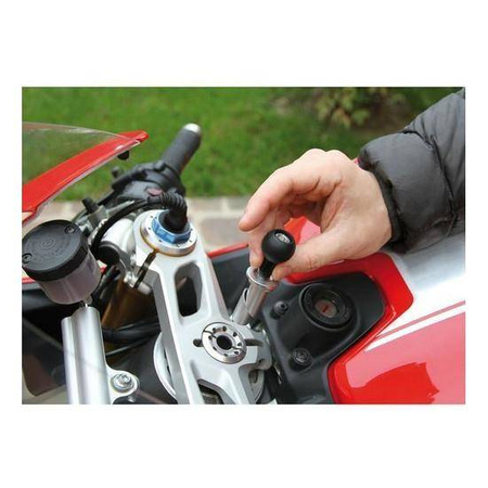 Mocowanie w sztycy widelca motocykla LAMPA Opti Tube - Ø 10-13,3 mm