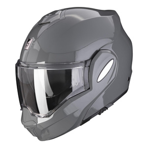 Kask motocyklowy SCORPION EXO-TECH EVO SOLID CEMENT GREY szary