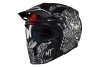 Kask motocyklowy MT STREETFIGHTER SV S HELLISH MATT BLACK/GREY czarny szary