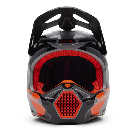 Kask motocyklowy FOX V1 Emotion Steel Grey