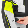 Kurtka motocyklowa damska SHIMA DUNE LADY FLUO czarny szary żółty fluo