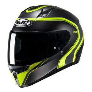 Kask motocyklowy integralny HJC C10 Elie czarny/żółty