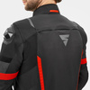 Kurtka motocyklowa tekstylna Shima SOLID 2.0 czerwony
