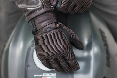 Rękawice motocyklowe miejskie Shima BLAKE GLOVES brązowy