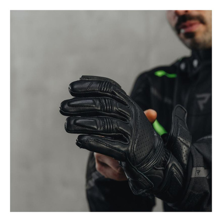 Rękawice motocyklowe turystyczne Rebelhorn HIKE II czarny