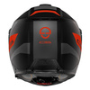 Kask motocyklowy SCHUBERTH C5 ECE ECLIPSE ANTHRACITE czarny grafitowy czerwony