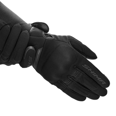 Rękawice motocyklowe SHIMA SONIC BLACK czarny