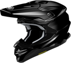 Kask motocyklowy offroad cross z daszkiem SHOEI VFX-WR 06 Matowy czarny