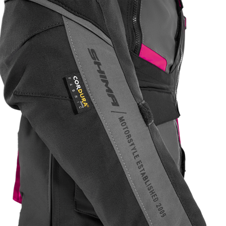 Damska kurtka motocyklowa tekstylna Shima HERO 2.0 różowy