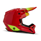 Kask cross offroad motocyklowy FOX V1 Ballast Helmet Fluorescent czerwony