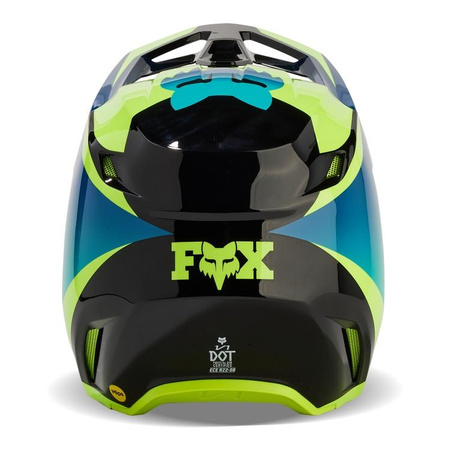 Kask cross offroad motocyklowy FOX V1 Streak Helmet biały