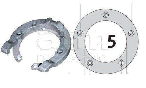 Podstawka tankbagu SW-MOTECH Q-Lock- Yamaha, Ducati, Triumph, Victory, 5 śrub