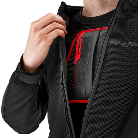 Kurtka motocyklowa tekstylna Shima MESH PRO 2.0 czarny