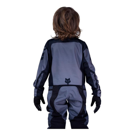 Bluza motocyklowa cross dziecięca FOX JUNIOR 180 SHIELD BLACK czarny