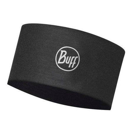 Opaska na głowę BUFF COOLNET UV+ HEADBAND SOLID BLACK