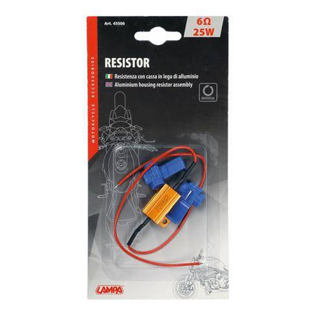 LAMPA Uszczelniony zespół rezystora - 6 OHM - 25 W
