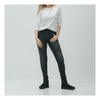 Spodnie jeansowe REBELHORN VANDAL LADY DENIM WASHED – czarne