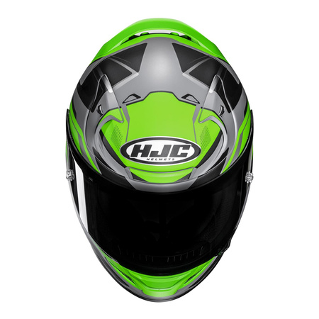 Kask motocyklowy integralny HJC RPHA 12 Brels zielony/szary