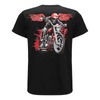 Koszulka codzienna T-shirt REBELRUSH MOTO CRUISER BLACK czarny