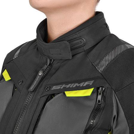 Damska kurtka motocyklowa tekstylna Shima HERO 2.0 fluo