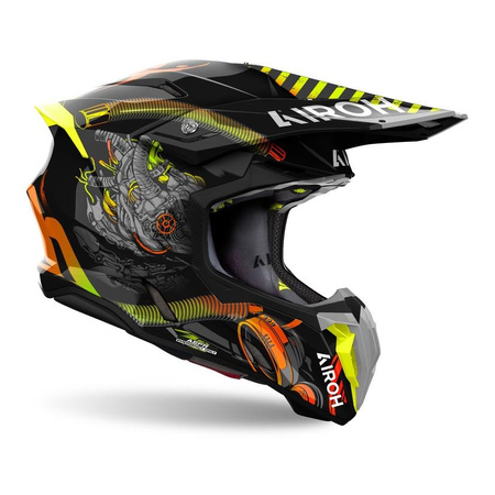 Kask motocyklowy AIROH Twist 3 Toxic