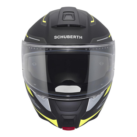 Kask motocyklowy SCHUBERTH C5 ECE OMEGA YELLOW czarny żółty fluo