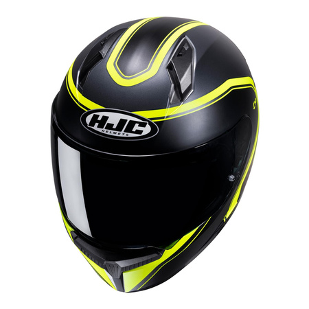 Kask motocyklowy integralny HJC C10 Elie czarny/żółty