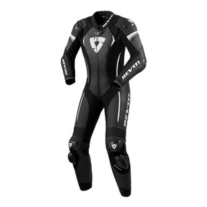 Kombinezon motocyklowy jednoczęściowy damski REVIT XENA 4 LADY BLACK/WHITE czarny biały
