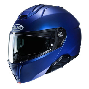 Kask motocyklowy szczękowy HJC I91 matowy metalicznylic niebieski